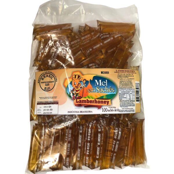 Sachet Mel Silvestre Pacote 100 UN X 10G