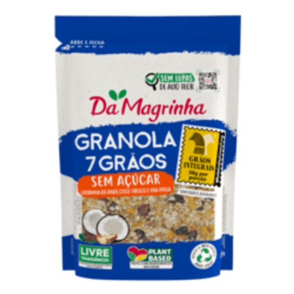 Granola  7 Grãos 400G - Sem Açúcar
