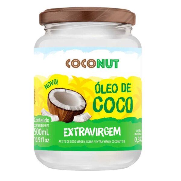 Óleo de Coco ExtraVirgem 500mL CocoNut