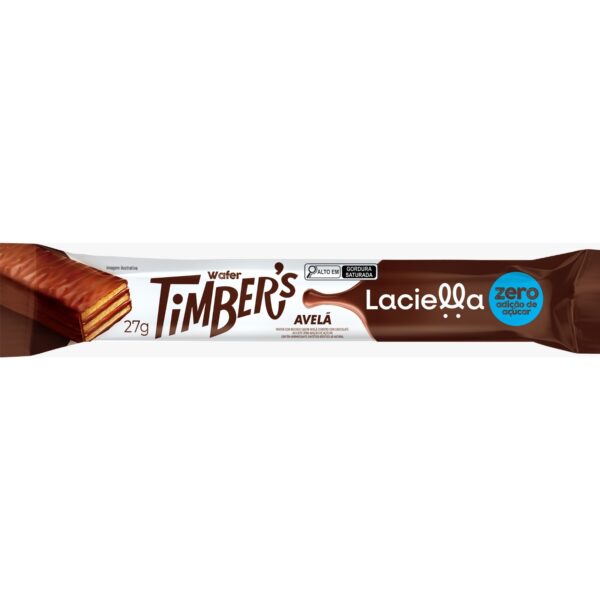 Laciella Timbers Avelã Zero Açúcar 12x27G