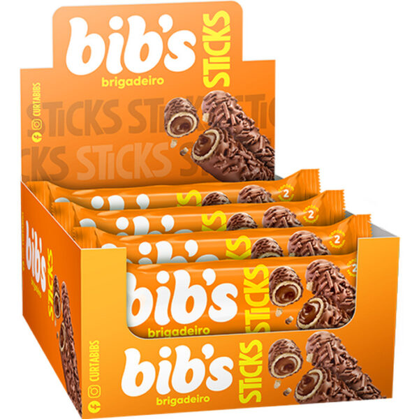BIBS STICKS BRIGADEIRO (16X32G)