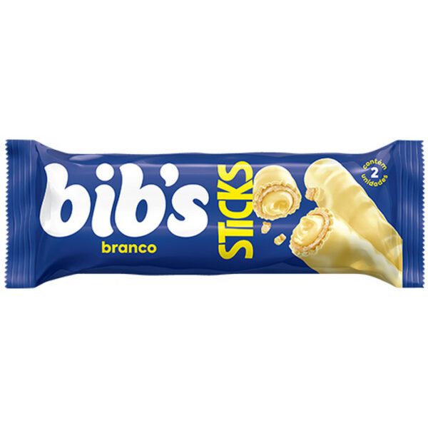 BIBS STICKS BRANCO (16X32G)