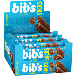 BIBS STICKS AO LEITE (16X32G)