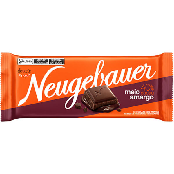 Barra de Chocolate 40% Cacau Neugebauer (16x80G)