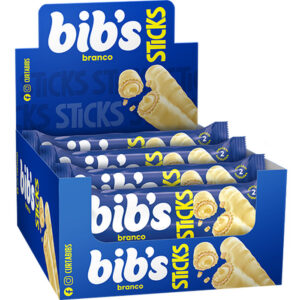BIBS STICKS BRANCO (16X32G)
