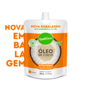 Sachê Óleo de Coco ExtraVirgem 80ML QualiCoco