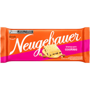 Barra Chocolate Branco Cookies Neugebauer (16x80G)