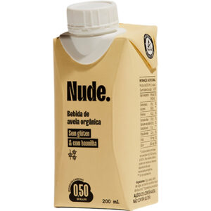 Bebida de aveia Nude to go Baunilha 250ml