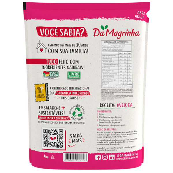 AVEIA 1 KG - FLOCOS FINOS