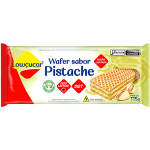 WAFER ZERO ACUCAR PISTACHE 115G