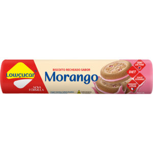 BISCOITO RECHEADO SABOR MORANGO 120G