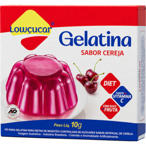 GELATINA LOWCUCAR CEREJA 10G