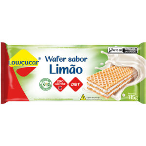 WAFER ZERO ACUCAR LIMAO 115G