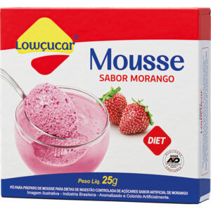 PO P/ PREP MOUSSE MORANGO CARTUCHO 25G