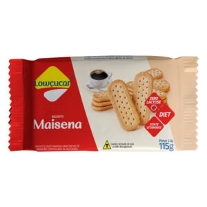 BISCOITO MAISENA LOW ZERO ADICAO DE ACUCARES 115G