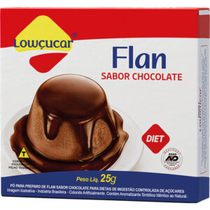 FLAN LOWCUCAR BLENDA CHOCOLATE 25G