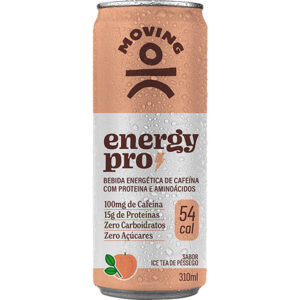 ENERGY PRO 15g + 100mg CAFEÍNA - Ice Tea Pêssego - (6 x 310ml)