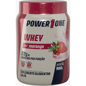 Whey Protein Concentrado 100% 900g - Morango